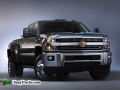 2015 Chevrolet Silverado 3500 HD LTZ crew cab pickup with dual r