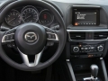 2016 Mazda CX-5 interior steering wheel close up