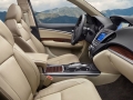 2016 Acura MDX interior side view beige