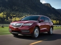 2016 Acura MDX red