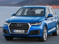 Exterior Blue 2016 Audi Q7 front view