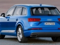 Exterior Blue 2016 Audi Q7 rear side blue