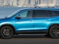 Exterior 2016 Honda Pilot side view blue