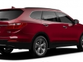2016 Hyundai Santa Fe rear view