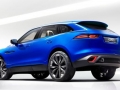 2016 Jaguar CX17 rear view