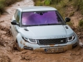 Exterior 2016 Land Rover Range Rover Evoque in the mud