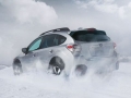 2016 Subaru Crosstrek rear snow