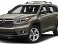 2016 Toyota Highlander front view