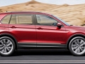Exterior 2016 Volkswagen Tiguan side