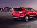 2017 Kia Sportage rear red view