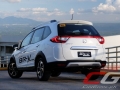 Rear left side of 2017 Honda BR-V