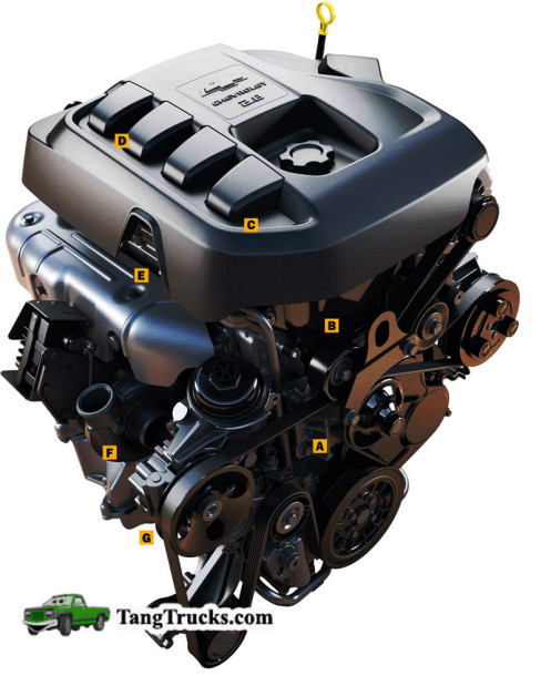 2014 Chevrolet Colorado engine