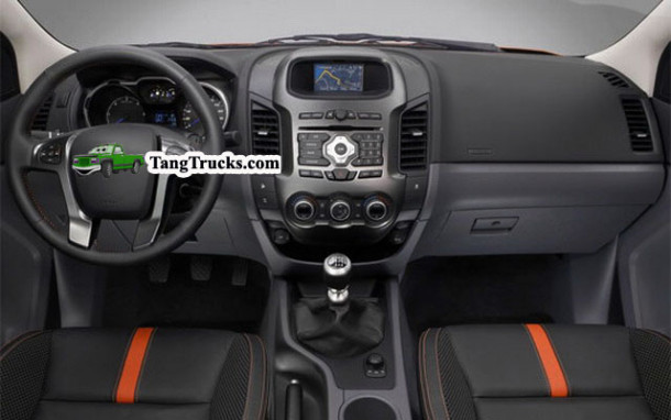 2014 Ford Ranger interior