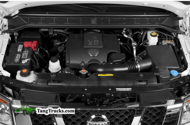 2014 Nissan Titan engine