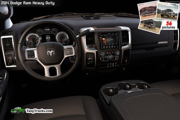 2014 Ram Heavy Duty interior