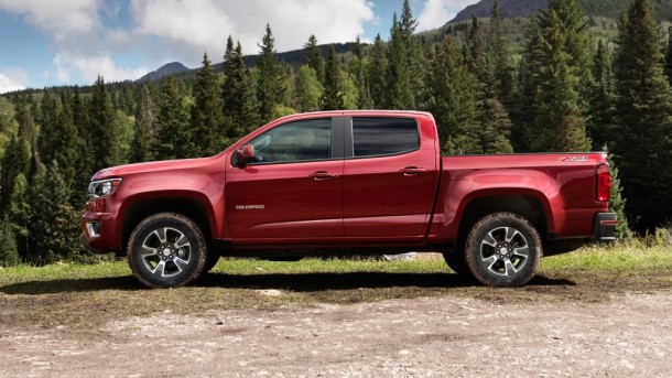 2015 Chevrolet Colorado side view