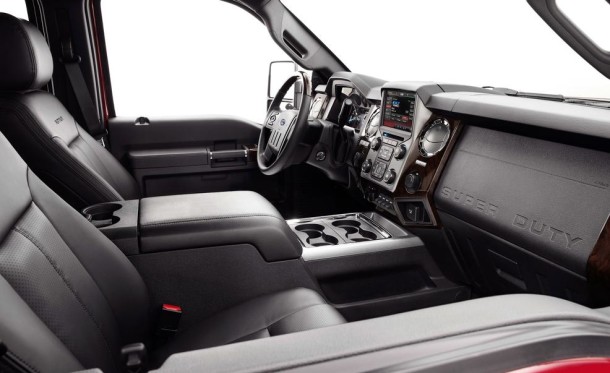2015 Ford F-350 interior