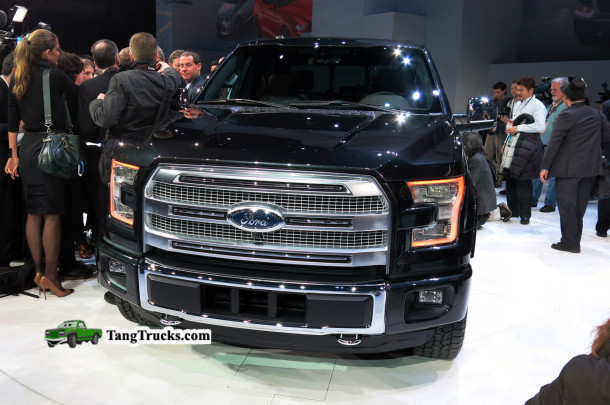 2015 Ford F150 front