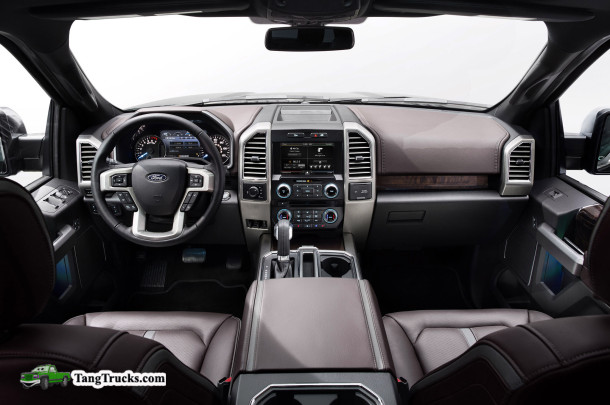 2015 Ford F150 interior