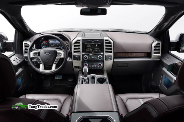 2015 Ford F150 interior