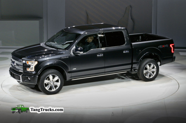 2015 Ford F150 side