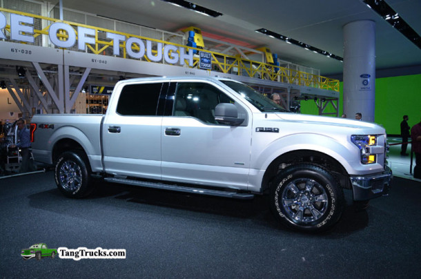 2015 Ford F150 side