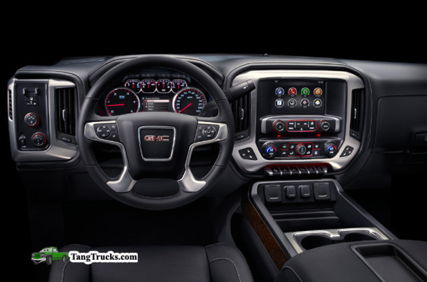 2015 GMC Sierra Diesel interior