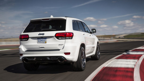 2015 Jeep Grand Cherokee Trackhawk Rear view