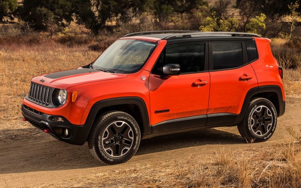 2015 Jeep Renegade side view