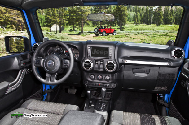 2015 Jeep Wrangler interior