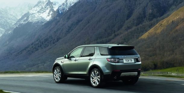 2015 Land Rover Discovery Sport rear angle