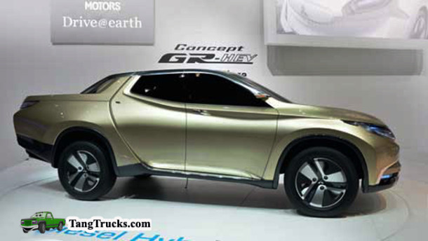 2015 Mitsubishi L200 Concept side