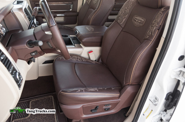 2015 Ram 3500 Laramie Longhorn interior