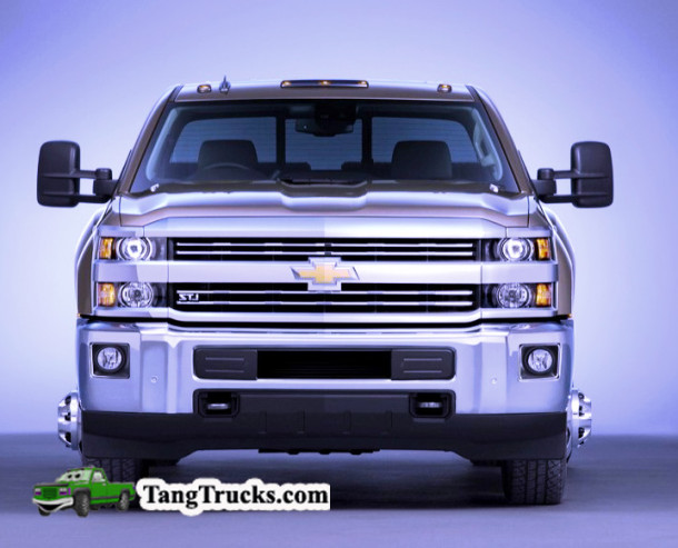 2015 Chevrolet Silverado 3500 HD LTZ crew cab pickup with dual r