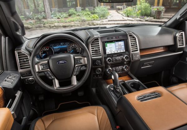 2016 Ford F-150 Limited interior