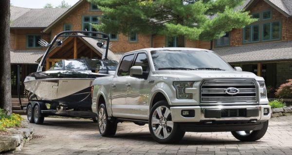 2016 Ford F-150 Limited towing