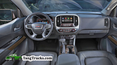 2016 GMC Canyon interior