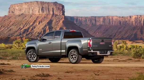 2016 GMC Canyon side