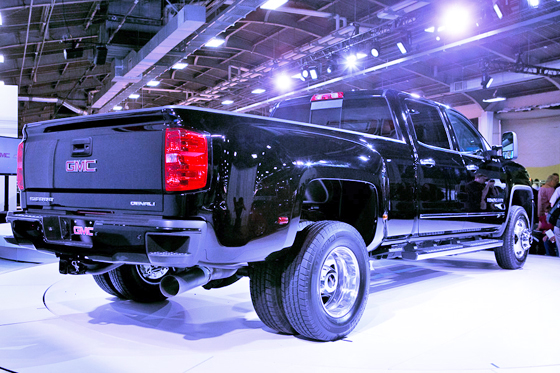 2016 GMC Denali 3500HD back