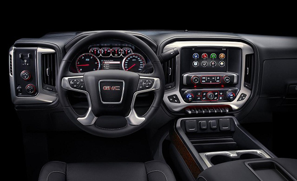 2016 GMC Denali 3500HD interior