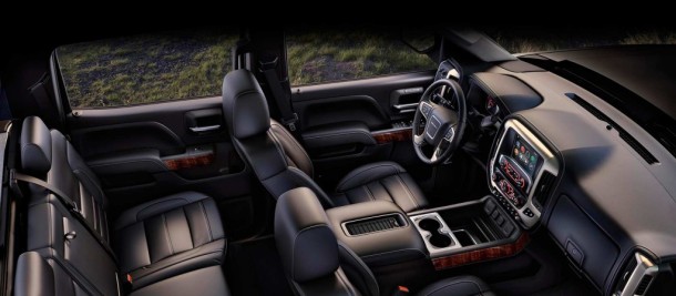 2016 GMC Sierra Diesel interior