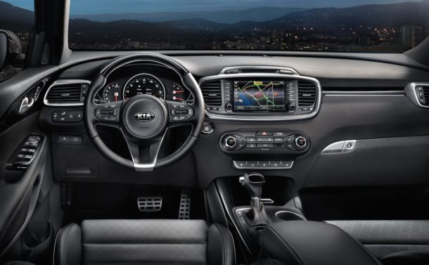 2016 Kia Sorento Interior Front View