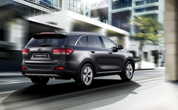 2016 Kia Sorento Rear View