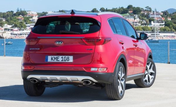 2016 Kia Sportage rear