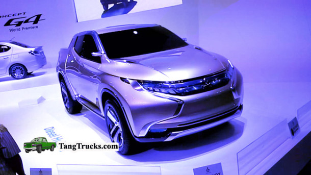 2016 Mitsubishi L200 Concept front