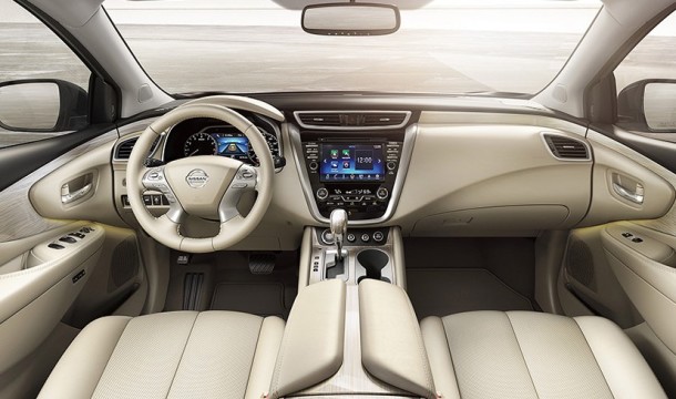 2016 Nissan Murano interior