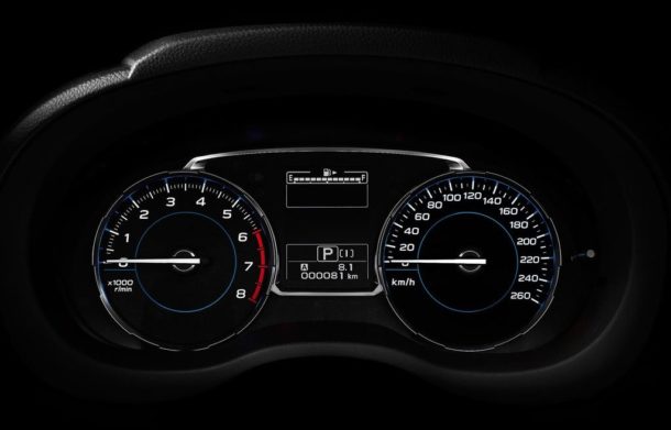 2016 Subaru Forester dashboard