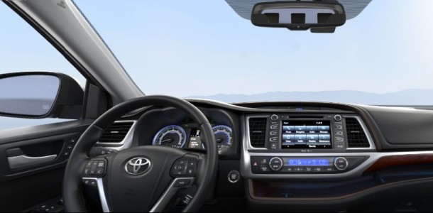 2016 Toyota Highlander Hybrid interior front view