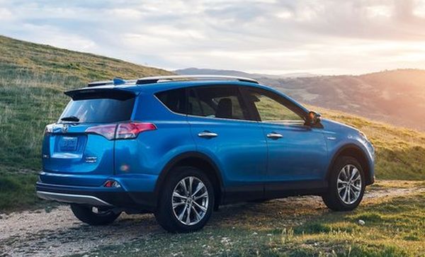 2016 Toyota RAV4 rear view