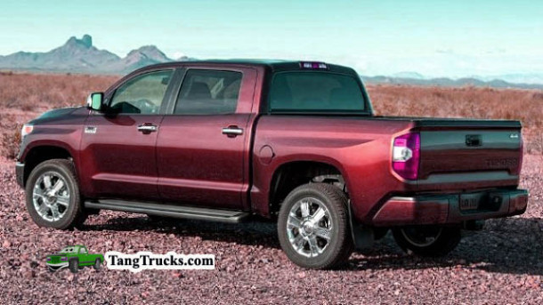 2016 Toyota Tundra Diesel back